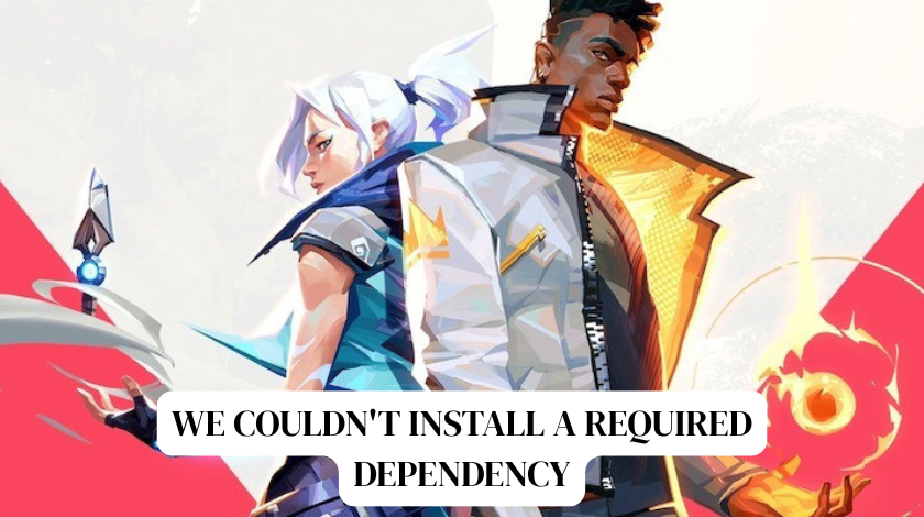 We couldn’t install a required dependency we couldn't install a required dependency